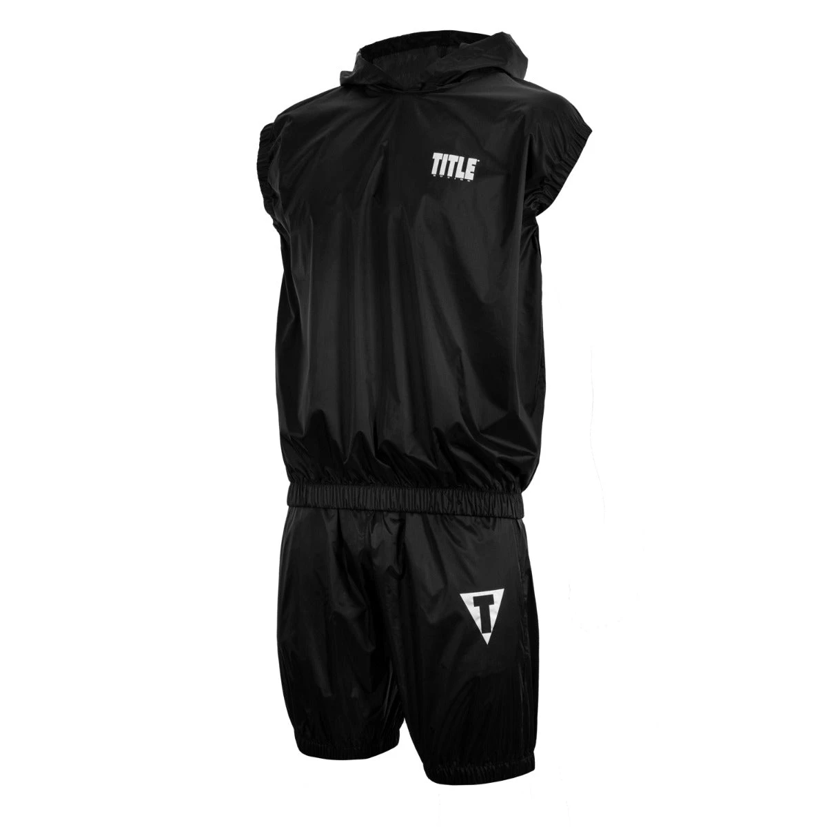 TITLE Boxing Pro Set Vulcanized Rubber Sauna Suit With Hood 3 TITLE Boxing Pro Set Vulcanized Rubber Sauna Suit With Hood
