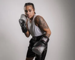 TITLE Platinum Proclaim Power Boxing Bag Gloves -Power Punch ptppbg