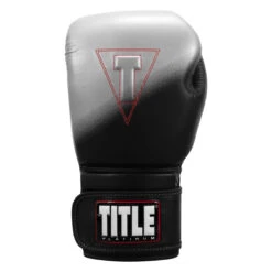 TITLE Platinum Proclaim Power Boxing Bag Gloves -Power Punch ptppbg bk sv 03