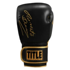 TITLE Boxing Roberto Duran Signature Leather Bag Gloves 12 TITLE Boxing Roberto Duran Signature Leather Bag Gloves -Power Punch rdbg 03