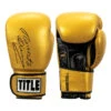 TITLE Boxing Roberto Duran Leather Training Gloves -Power Punch rdtg gd bk 01