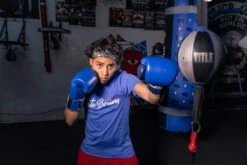 TITLE Boxing Royalty Leather Bag Gloves -Power Punch rybg