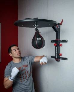 TITLE Boxing Fold-Away Adjustable Speed Bag Platform 2.0 -Power Punch sbpfak2 1 1
