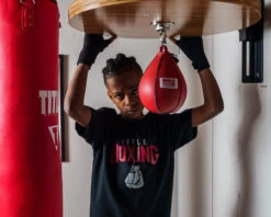 TITLE Boxing Forged Steel Adjustable Pro Speed Bag Platform -Power Punch sbppfsak 2