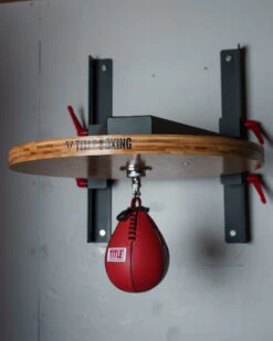 TITLE Boxing Forged Steel Adjustable Pro Speed Bag Platform -Power Punch sbppfsak 4