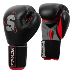 SCYntz Leather Bag Gloves -Power Punch scybg bk 02
