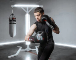 SCYntz Leather Bag Gloves -Power Punch scybg bk gr 1 1