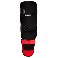 TITLE Boxing Pro Style Shin & Instep Guards 3.0 -Power Punch shng3 bk rd 1