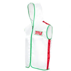 TITLE Boxing Sleeveless Ring Vest -Power Punch sstv wh rd gn 1 1 3