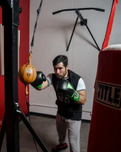 TITLE Boxing 4-Score Punching Bag Stand (Without Punching Bags) -Power Punch t4spbsk 3