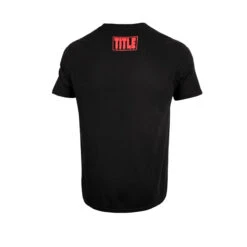 TITLE Boxing RWB Boxing Logo Tee -Power Punch tbct141 bk 2 1