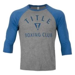 TITLE Boxing Club Classic Baseball Tee -Power Punch tbct198 gr ry 1 1