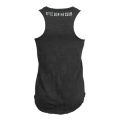 TITLE Boxing Z Supply Pocket Racer Tank -Power Punch tbcwzs1 bk 2 2
