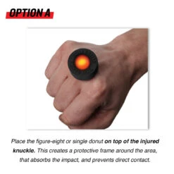 TITLE Boxing Gel Knuckle Donuts -Power Punch tbgkd optiona