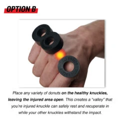 TITLE Boxing Gel Knuckle Donuts -Power Punch tbgkd optionb