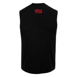 TITLE Boxing Undisputed Muscle Tank -Power Punch tbts213 bk 2 1