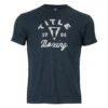 TITLE Boxing Distressed Label Tee -Power Punch tbts215 nv 1 1
