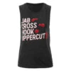 TITLE Boxing Jab Cross Women's Muscle Tee -Power Punch tbwts212 dgr 1