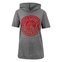 TITLE Boxing Women's Vintage Short Sleeve Hooded Tee -Power Punch tbwts213 gr 1 1