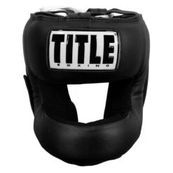 TITLE Boxing Face Protector Training Headgear -Power Punch tfp bk 2