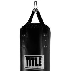 TITLE Boxing 100lb Leather Thai Heavy Bag -Power Punch thb 02