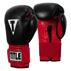 TITLE Boxing Infused Foam Youth Training/Sparring Gloves -Power Punch tifysg rd bk 02