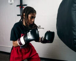 TITLE Boxing Immortal Training Gloves -Power Punch titg mr wh bk 1 1