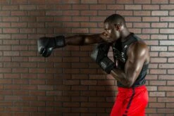 TITLE Black Blitz Sparring Gloves 16 TITLE Black Blitz Sparring Gloves -Power Punch title boxing andrew 01