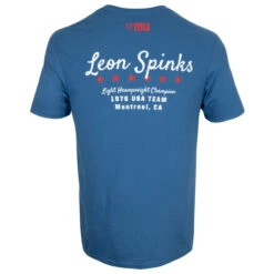 TITLE Boxing Legacy Leon Spinks Tee -Power Punch tlgcy153 bl 2