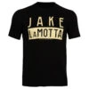 TITLE Boxing Legacy Jake LaMotta Tee -Power Punch tlgcy162 bk 1