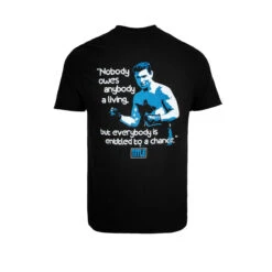 TITLE Boxing Legacy Jack Dempsey "Nobody Owes" Tee -Power Punch tlgcy173 bk 2