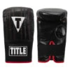TITLE Boxing Professional Old School Leather Bag Gloves 3.0 -Power Punch tlsbg3 bk 01