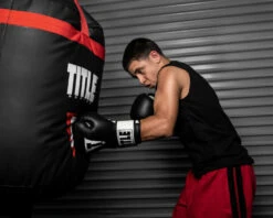 TITLE Premier Leather Super Bag Gloves 2.0 -Power Punch tsbg2 bk 1 1