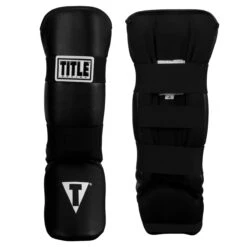 TITLE Boxing Vinyl Shin-Instep Guards 2.0 -Power Punch tsig2 2