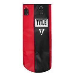 TITLE Boxing Synthetic Leather Heavy Bag (Unfilled) -Power Punch uftshb bk rd 5