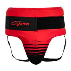 Viper By TITLE Boxing Defense Groin Protector -Power Punch vdfgp rd bk 2 1