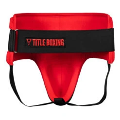 Viper By TITLE Boxing Defense Groin Protector -Power Punch vdfgp rd bk 3 1