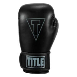 TITLE Boxing Vegan Fitness Bag Gloves -Power Punch vgfbg bk bk 3 1 1