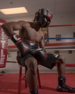 TITLE Boxing Valiant Training Headgear -Power Punch vlthg bk sv