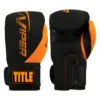 Viper By TITLE Boxing Strike Bag Gloves 2.0 -Power Punch vsbg2 bk or 01