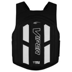 Viper By TITLE Boxing Supreme Body Protector -Power Punch vsbp bk wh 2