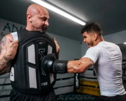 Viper By TITLE Boxing Supreme Body Protector -Power Punch vsbp bk wh 2