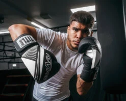 Viper By TITLE Boxing Strike Select Bag Gloves 2.0 -Power Punch vssbg2 bk wh 1 2