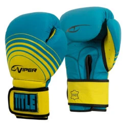 Viper By TITLE Boxing Select Training Gloves 2.0 -Power Punch vstg2 bl lm 02