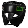 WBC By TITLE Boxing Sparring Headgear -Power Punch wbchg bk 1 1