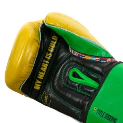 WBC By TITLE Boxing Jose Sulaiman Training Gloves -Power Punch wbcjpfg gd gn 05