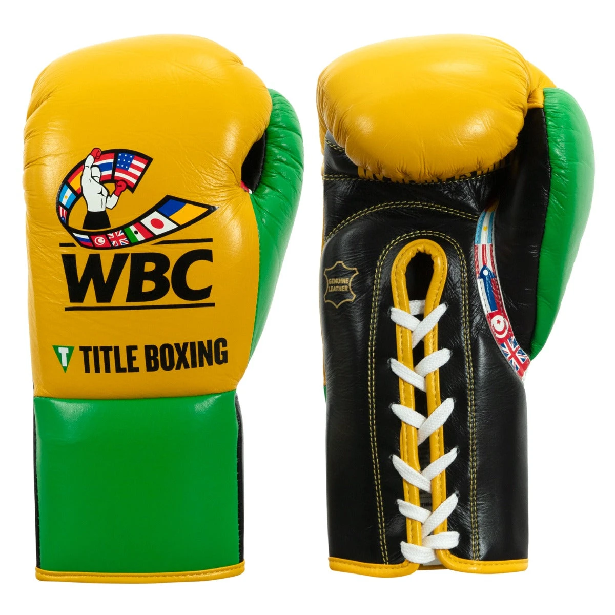 WBC By TITLE Boxing Jose Sulaiman Leather Gloves 3 WBC By TITLE Boxing Jose Sulaiman Leather Gloves
