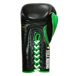 WBC By TITLE Boxing Sparring Gloves 22 WBC By TITLE Boxing Sparring Gloves -Power Punch wbcsg bk gn 04