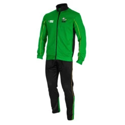 WBC By TITLE Boxing Warm-Up Suit -Power Punch wbcwu gn bk 1 1
