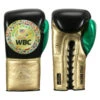 WBC By TITLE Boxing Green Belt Sparring Gloves 1 WBC By TITLE Boxing Green Belt Sparring Gloves -Power Punch wgbsg bk gd gn 1 1